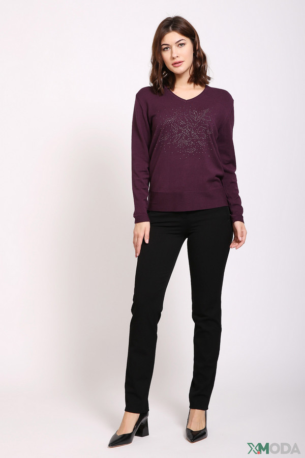 Пуловер Lebek, размер 46, цвет фиолетовый - фото 2