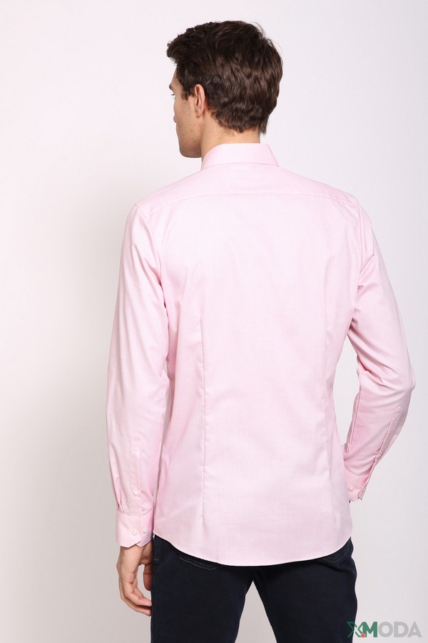 Рубашка с длинным рукавом Marvelis, размер 42, цвет розовый - фото 3