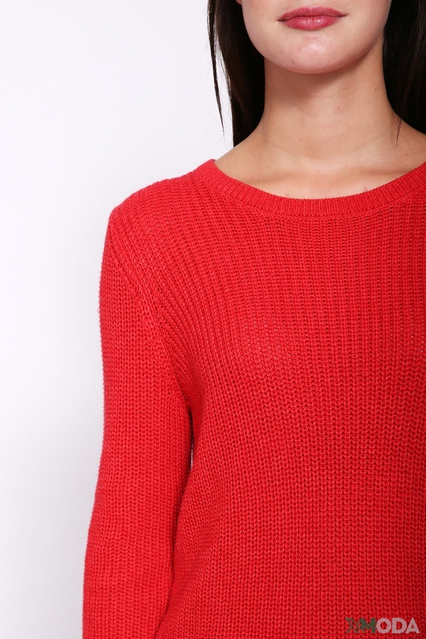 Пуловер QS, размер 44-46, цвет красный - фото 4