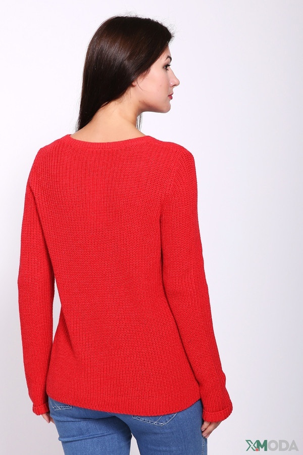 Пуловер QS, размер 44-46, цвет красный - фото 3