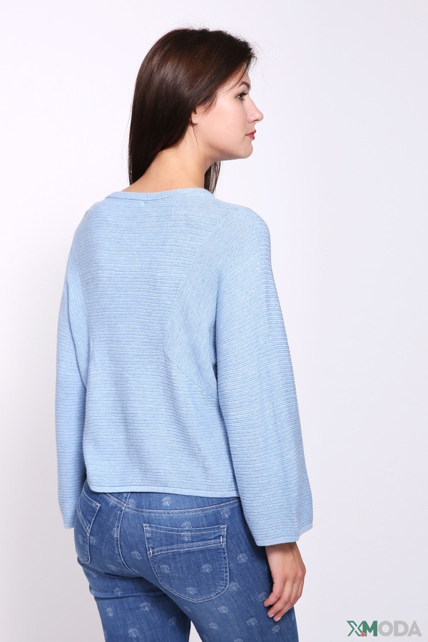 Пуловер Tom Tailor, размер 40-42, цвет голубой - фото 4