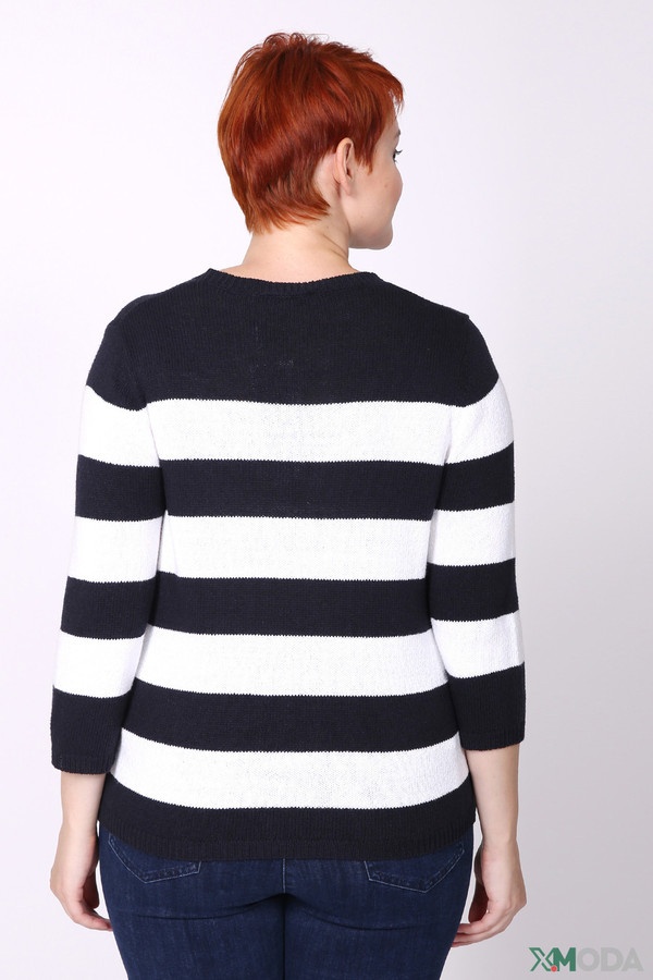 Пуловер Rabe collection, размер 50, цвет разноцветный - фото 3