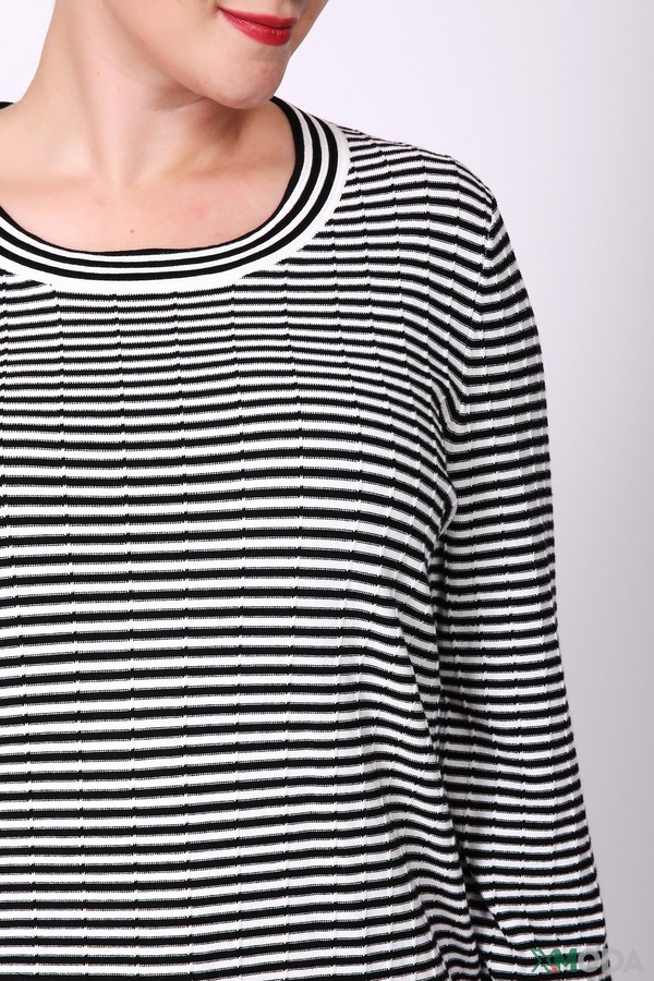 Пуловер Samoon, размер 50, цвет серый - фото 4