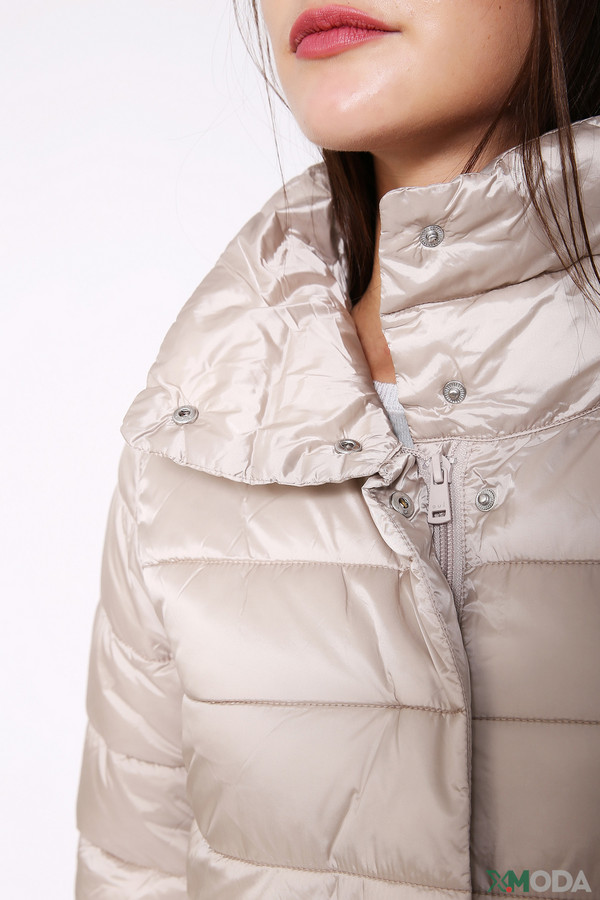 Куртка Oui, размер 44, цвет бежевый - фото 6