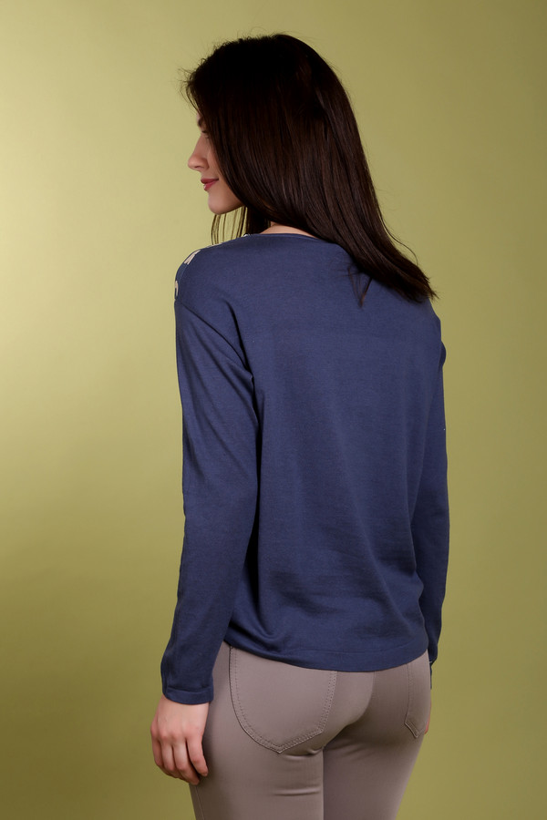 Пуловер Luisa Cerano, размер 42, цвет разноцветный - фото 4