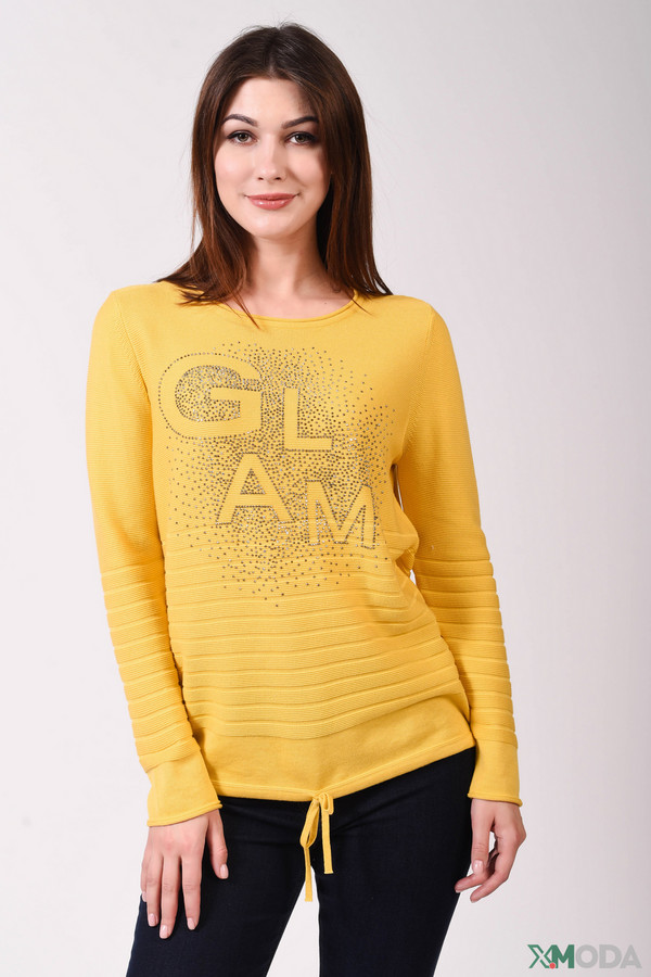 Пуловер Betty Barclay, размер 46, цвет жёлтый - фото 1