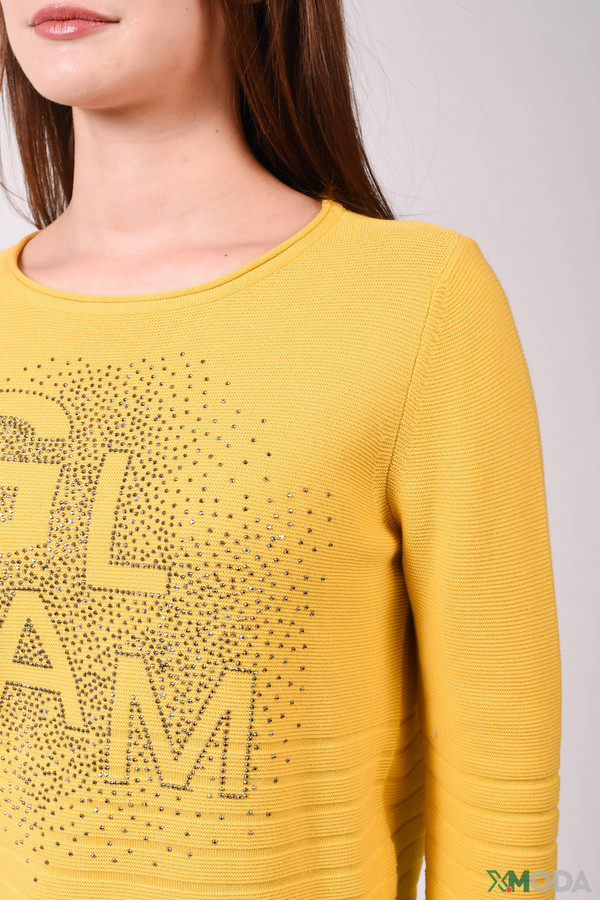 Пуловер Betty Barclay, размер 46, цвет жёлтый - фото 4