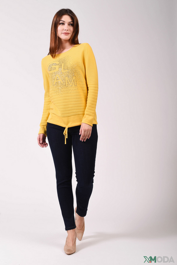 Пуловер Betty Barclay, размер 46, цвет жёлтый - фото 3