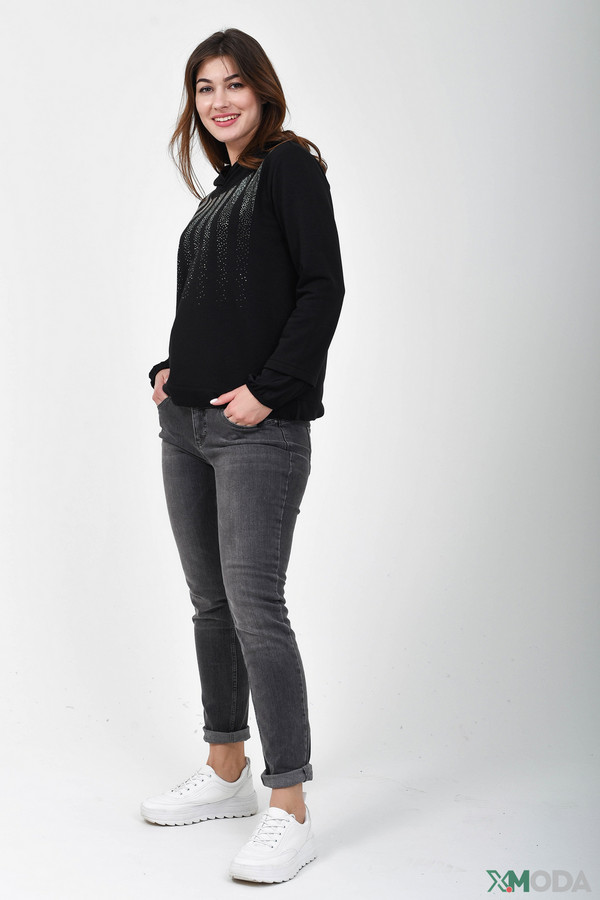 Пуловер Monari, размер 44, цвет чёрный - фото 4