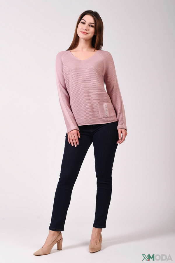 Пуловер Monari, размер 48, цвет розовый - фото 3
