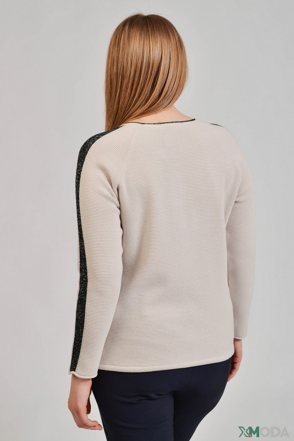Пуловер Rabe collection, размер 48, цвет бежевый - фото 2