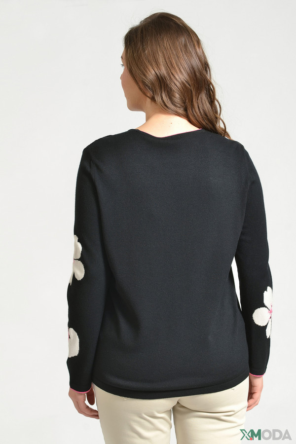 Пуловер Rabe collection, размер 48, цвет чёрный - фото 2