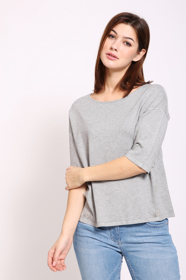 Пуловер Pezzo, размер 46, цвет серый - фото 1