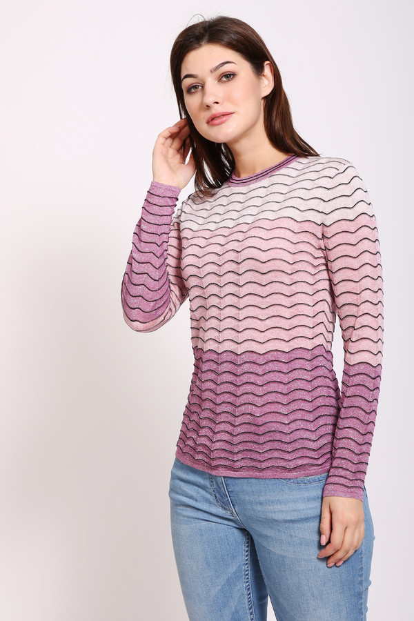 Пуловер Pezzo, размер 48, цвет розовый - фото 1