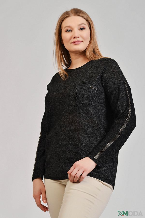 Пуловер Thomas Rabe, размер 50, цвет чёрный - фото 1