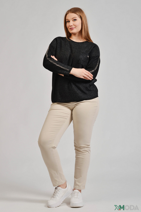Пуловер Thomas Rabe, размер 54, цвет чёрный - фото 3