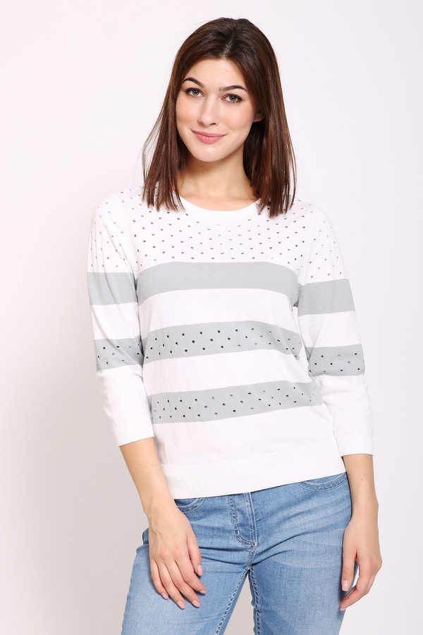 Пуловер Pezzo, размер 46, цвет белый - фото 1