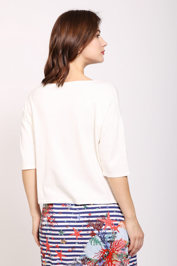 Пуловер Pezzo, размер 54, цвет белый - фото 2