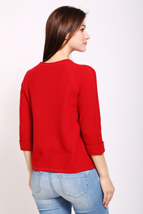 Пуловер Pezzo, размер 52, цвет красный - фото 2