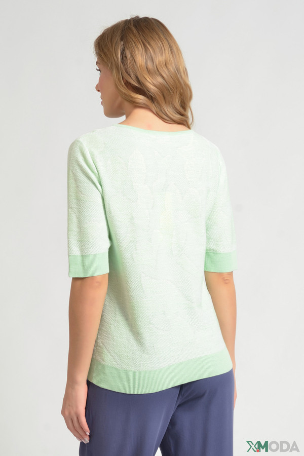 Пуловер Pezzo, размер 50, цвет зелёный - фото 2