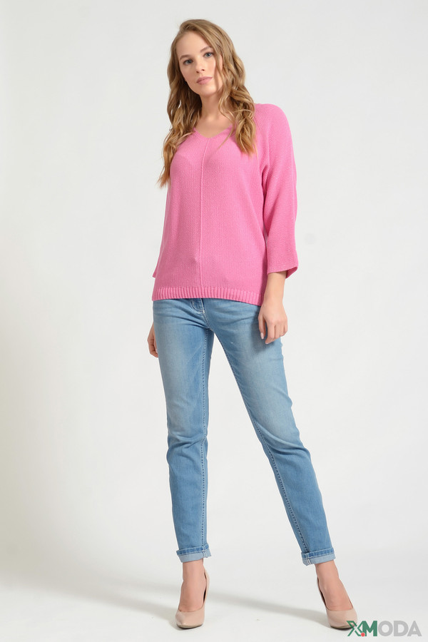 Пуловер Pezzo, размер 50, цвет розовый - фото 3