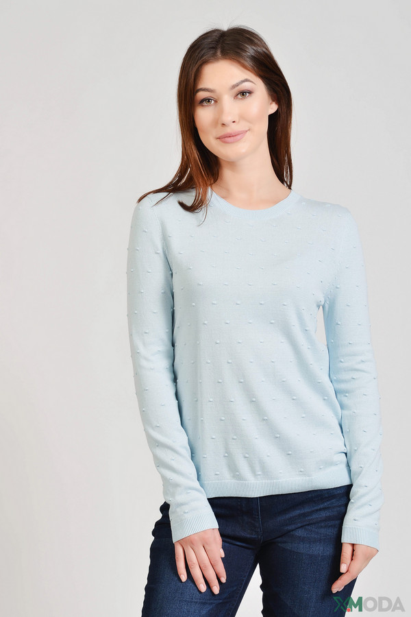 Пуловер Pezzo, размер 44, цвет голубой - фото 1