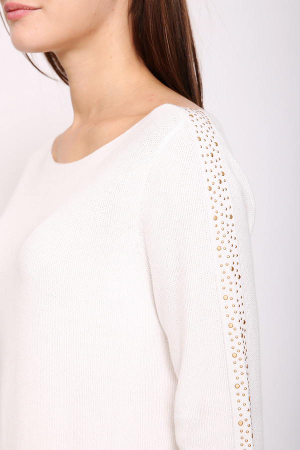 Пуловер Pezzo, размер 52, цвет белый - фото 3