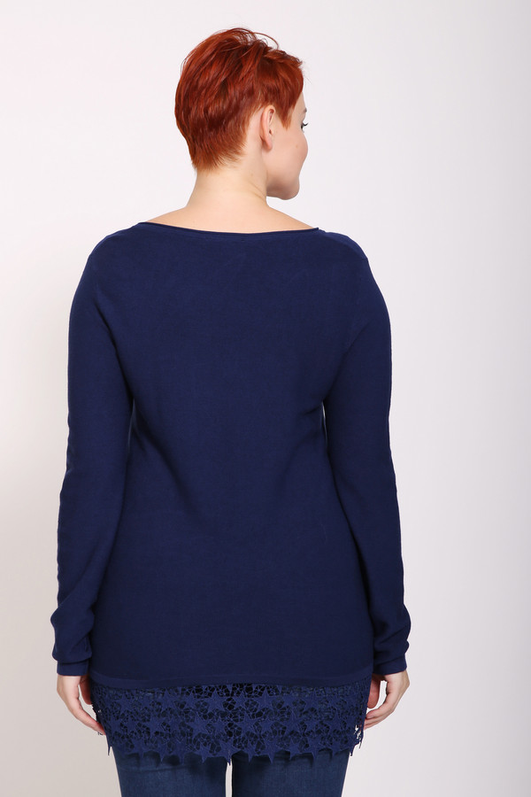 Пуловер Pezzo, размер 44, цвет синий - фото 3
