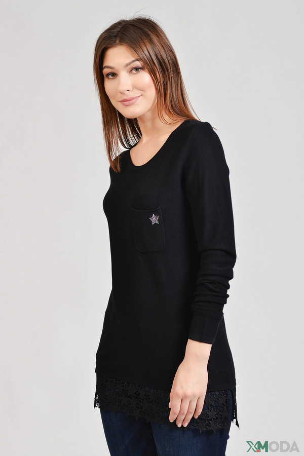 Пуловер Pezzo, размер 50, цвет чёрный - фото 2