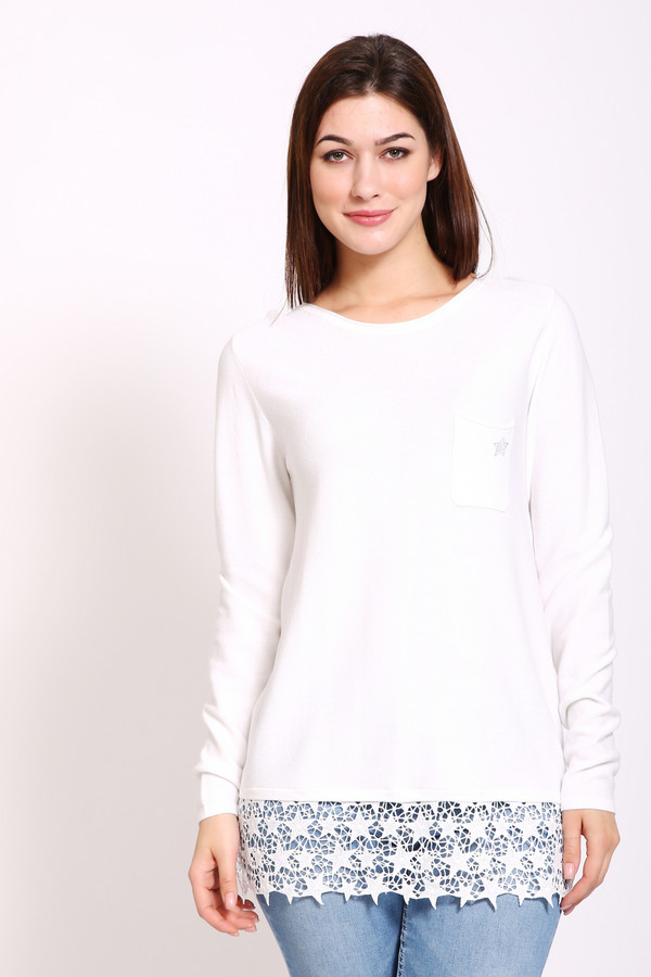 Пуловер Pezzo, размер 42, цвет белый - фото 1