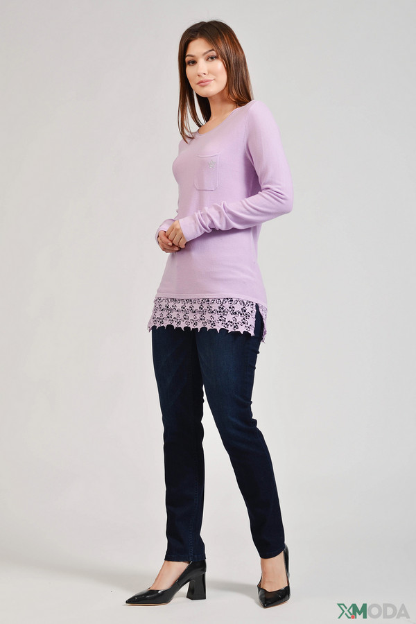 Пуловер Pezzo, размер 42, цвет розовый - фото 2