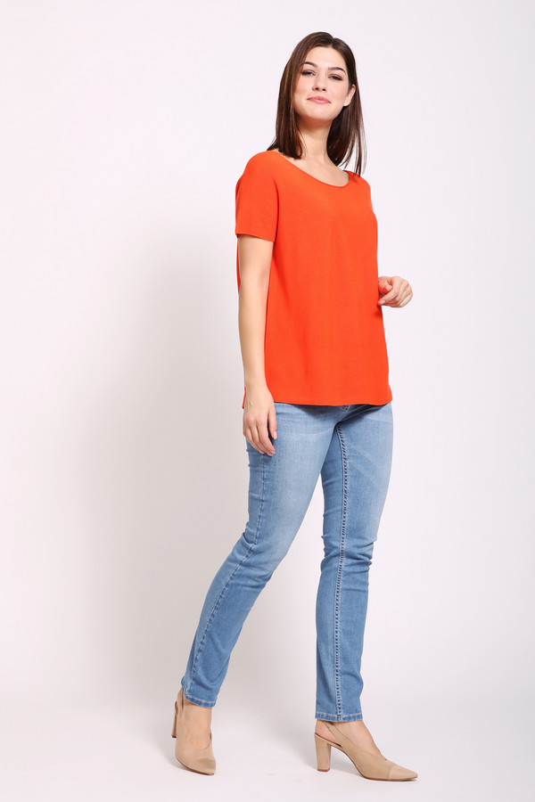 Пуловер Pezzo, размер 48, цвет оранжевый - фото 4