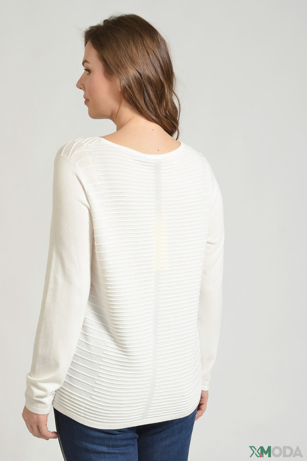 Пуловер Pezzo, размер 52, цвет белый - фото 3