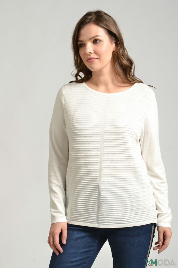 Пуловер Pezzo, размер 52, цвет белый - фото 1