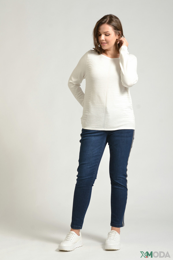 Пуловер Pezzo, размер 52, цвет белый - фото 4