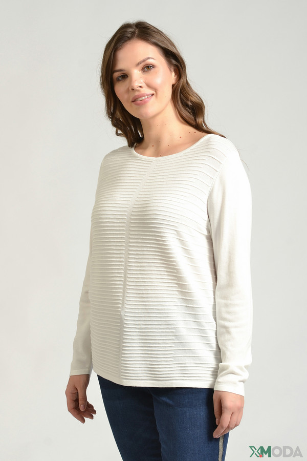 Пуловер Pezzo, размер 50, цвет белый - фото 2