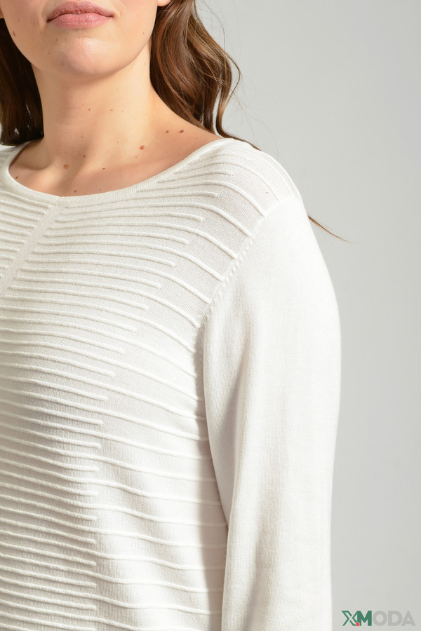 Пуловер Pezzo, размер 52, цвет белый - фото 5