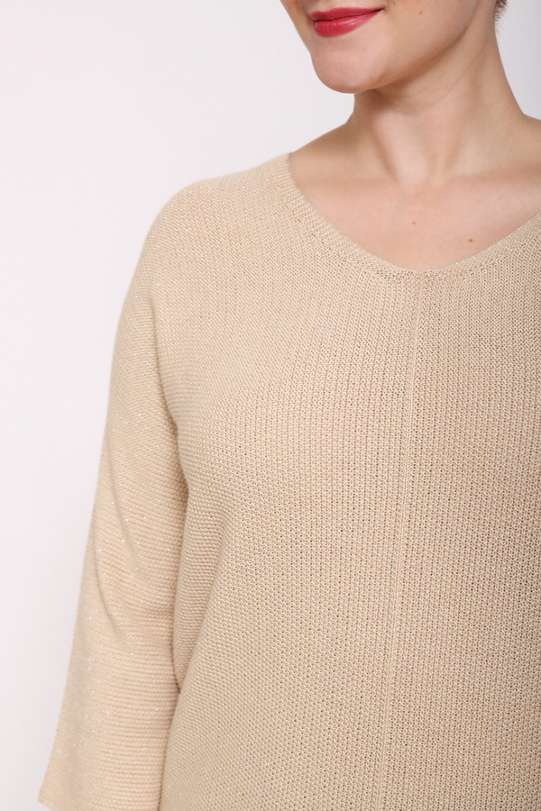 Пуловер Pezzo, размер 52, цвет бежевый - фото 3