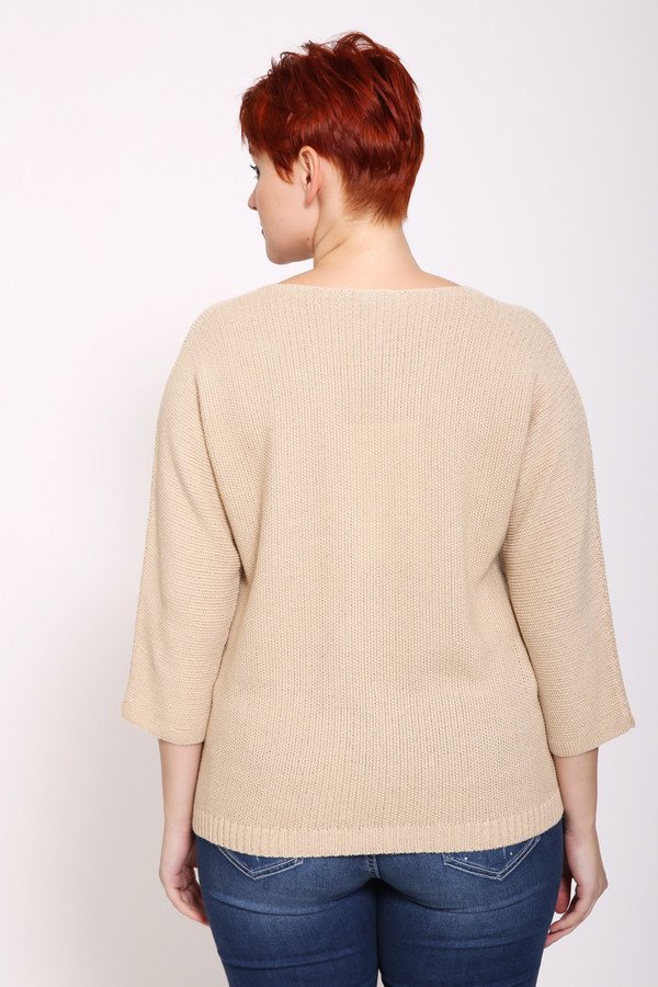Пуловер Pezzo, размер 54, цвет бежевый - фото 2