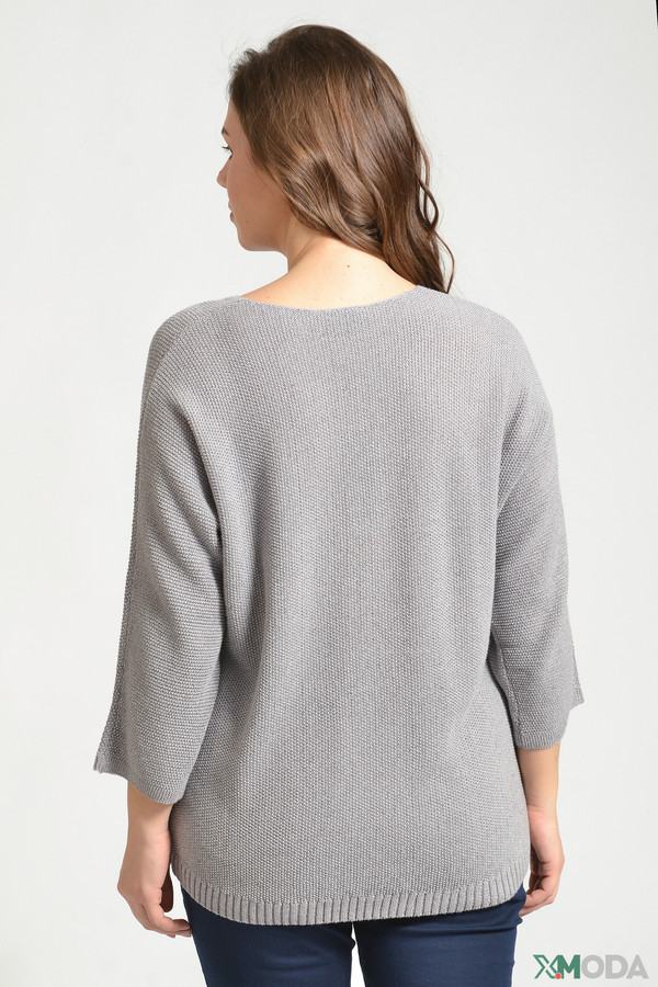 Пуловер Pezzo, размер 48, цвет серый - фото 2