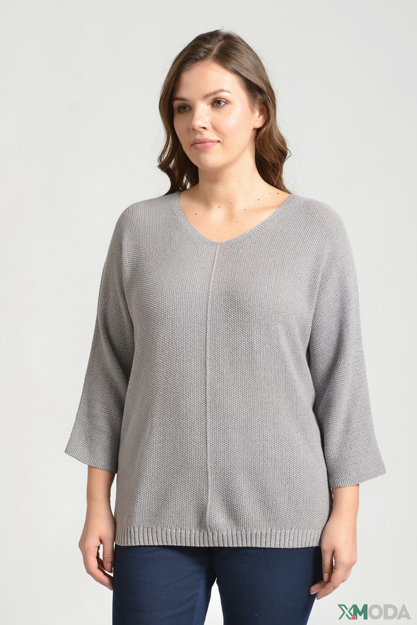 Пуловер Pezzo, размер 48, цвет серый - фото 1