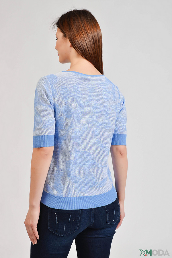Пуловер Pezzo, размер 46, цвет голубой - фото 2
