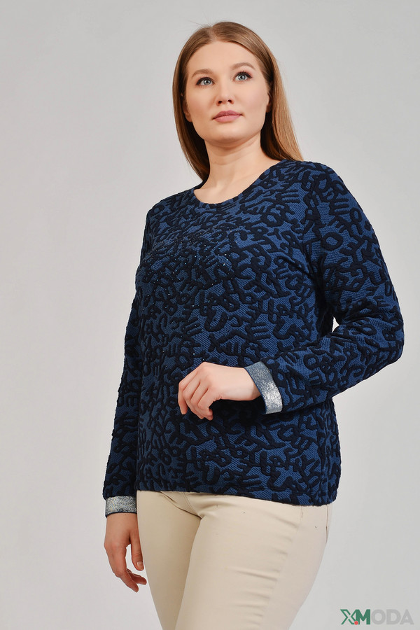 Пуловер Thomas Rabe, размер 52, цвет синий - фото 1