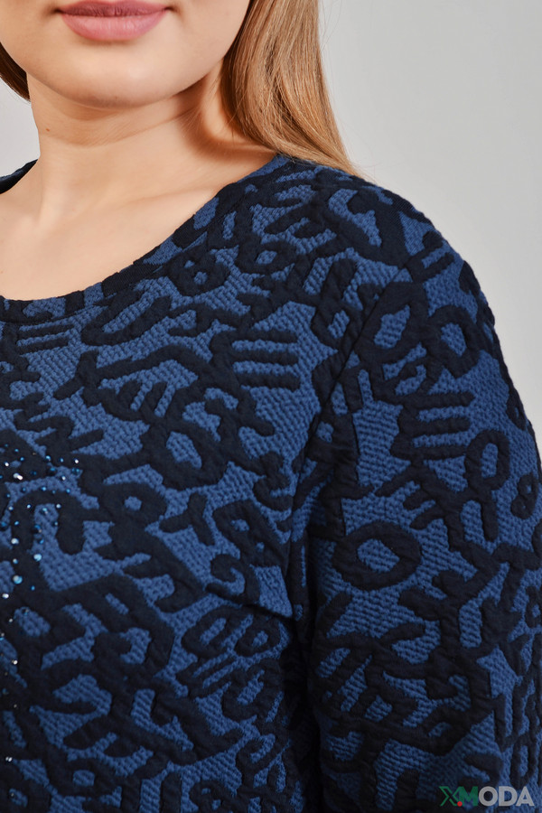 Пуловер Thomas Rabe, размер 52, цвет синий - фото 4