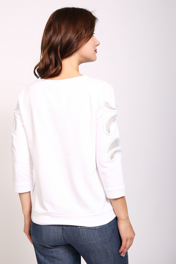 Пуловер Just Valeri, размер 48, цвет белый - фото 3