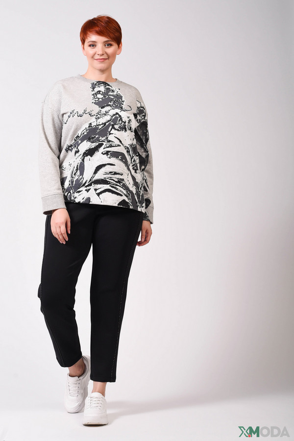 Пуловер Pezzo, размер 46, цвет серый - фото 3
