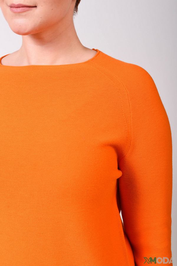 Пуловер Gerry Weber, размер 52, цвет оранжевый - фото 4