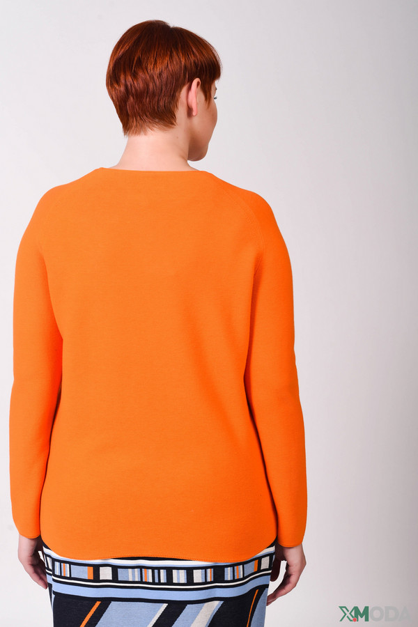 Пуловер Gerry Weber, размер 52, цвет оранжевый - фото 2