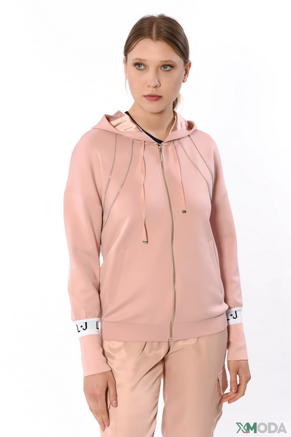 Джемпер Liu-Jo Jeans, размер OS, цвет розовый - фото 1