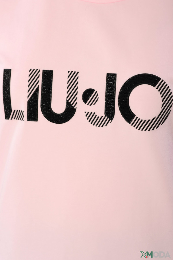 Футболка Liu-Jo Jeans, размер OS, цвет розовый - фото 4